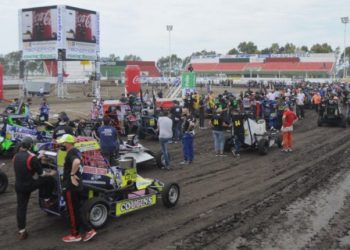 Midget: La reanudación del certamen tuvo a tres pilotos del distrito en pista