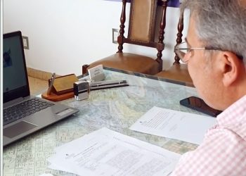 Bordoni concretó la firma del convenio con el Ministerio de Ambiente para la adquisición de maquinaria