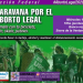 El miércoles 18 a las 18hs CARAVANA FEDERAL por el  ABORTO LEGAL 2020 en la plazoleta del  Banco Rojo de Sierra de la Ventana.