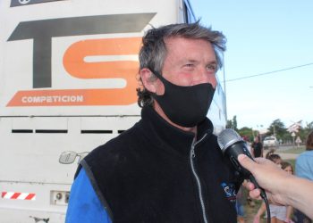 Vecinos de Tornquist recibieron al equipo de Torres Competición tras lograr el Tricampeonato en el TN