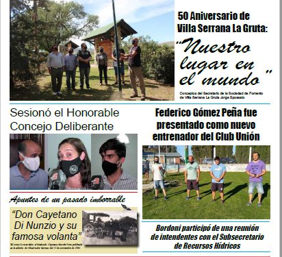 Observador Serrano edición de éste sábado