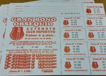 Sorteo mensual del Gran Bono Obsequio de Automoto