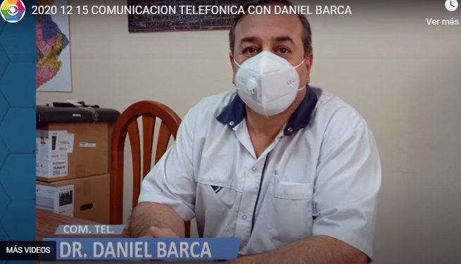 Dr. Daniel Barca: “Nos preocupa si el aumento de casos positivos tiene que ver con un rebrote”