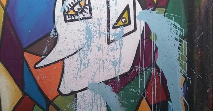 Vandalismo: Pintadas en los murales realizados por la agrupación «Tornquist Habla de Autismo»