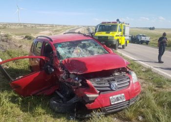 Varios lesionados en un accidente ocurrido en el km. 38 de la ruta 33