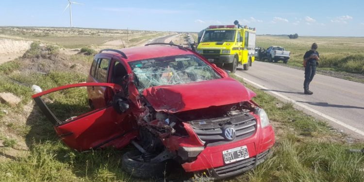 Varios lesionados en un accidente ocurrido en el km. 38 de la ruta 33