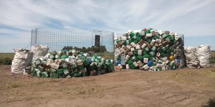 Continúa hasta el jueves la campaña de recepción de envases vacíos de fitosanitarios