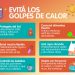 Recomendaciones para prevenir golpes de calor