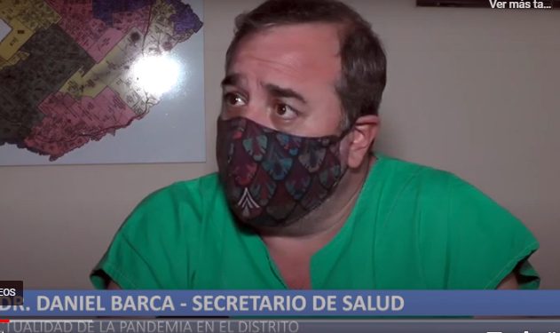 El Secretario de Salud habló sobre la situación sanitaria del distrito y aplicación de la segunda dosis de la vacuna Sputnik V