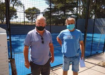 Avanzan las obras en el centro recreativo del Sindicato de Papeleros (fotos y videoentrevista)