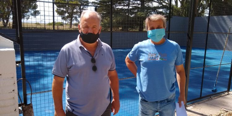 Avanzan las obras en el centro recreativo del Sindicato de Papeleros (fotos y videoentrevista)