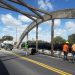 Vialidad Nacional ejecutó trabajos de puesta en valor en el puente de acceso a Pigüe en la RN 33