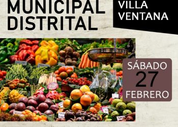 Sábado de Feria Municipal Distrital en Villa Ventana