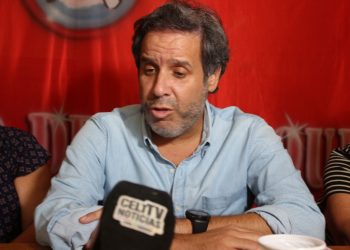 Gastón Manes, Candidato a Convencional Nacional de la UCR. estuvo en Tornquist y brindó una conferencia de prensa