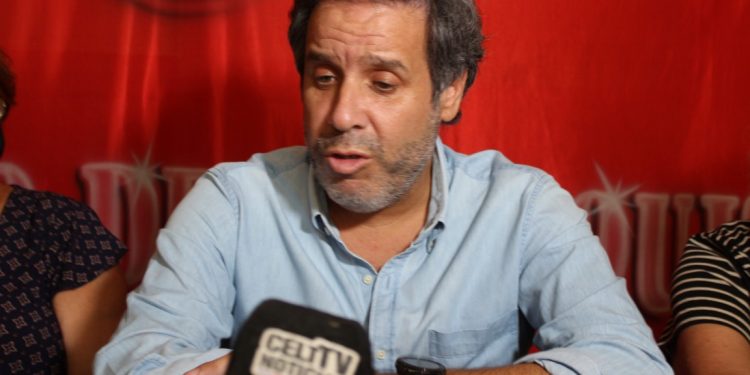 Gastón Manes, Candidato a Convencional Nacional de la UCR. estuvo en Tornquist y brindó una conferencia de prensa