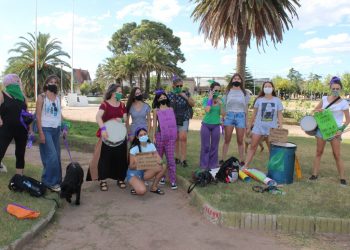 Se realizó en Tornquist una marcha en repudio por el femicidio de Ursula Bahillo (video, fotos y videoentrevista)