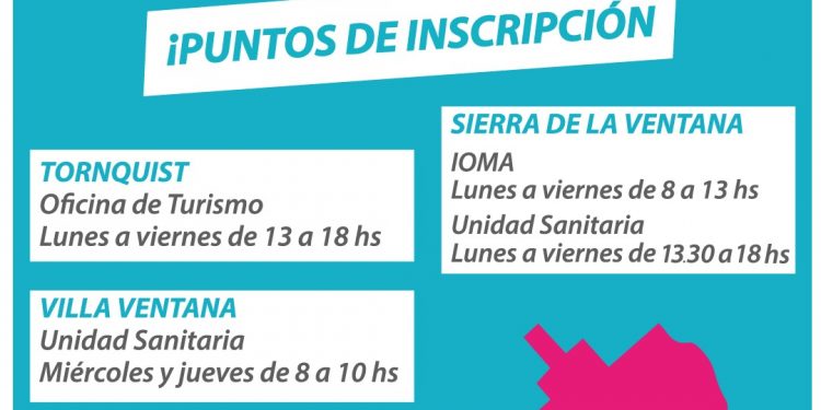 Puntos de inscripción en el distrito para la vacunación contra el Covid-19