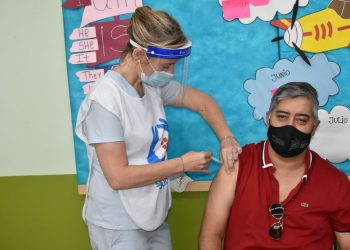 Inició en Tornquist la vacunación de la población contra el Covid-19 (fotos y videoentrevista)