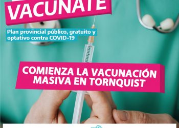 Comienza en Tornquist la vacunación masiva contra el coronavirus