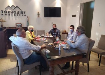 Visitó el distrito el ministro de Desarrollo Agrario de la Provincia