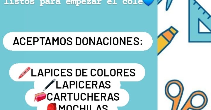 La Juventud Peronista organiza una campaña de útiles escolares