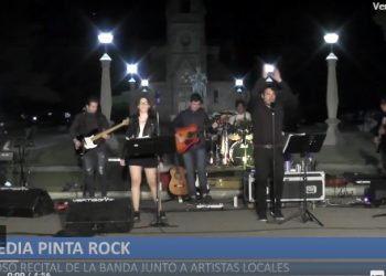 Exitoso recital de Media Pinta Rock en la ciudad de Tornquist (Videos)