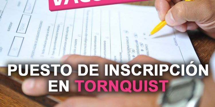 Vacunación contra el Covid-19: Puesto de inscripción en Tornquist