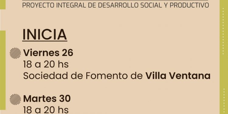 Comienza un curso gratuito de poda en Tornquist y Villa Ventana