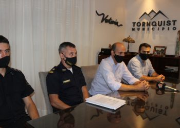 Atrapan a peligroso delincuente por los hechos en la Comarca (conferencia de prensa)