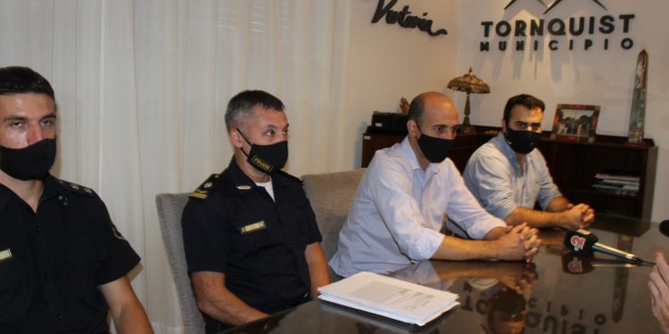 Atrapan a peligroso delincuente por los hechos en la Comarca (conferencia de prensa)