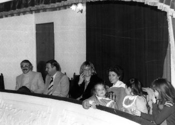 El “Palco Oficial” del Teatro Municipal Rodolfo Funke