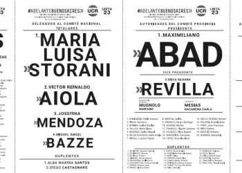 Interna de la UCR.: Unos 900 empadronados en el distrito de Tornquist en condiciones de votar