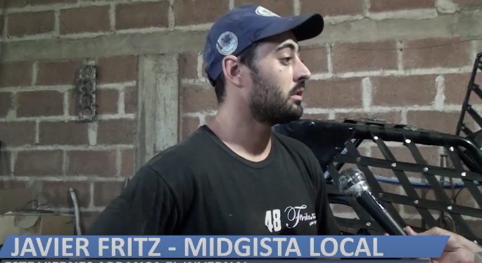 Javier Fritz y Leandro Campos está noche en Aldea Romana