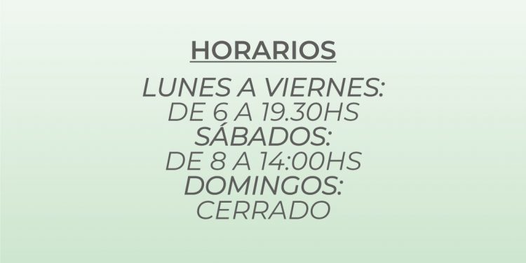 Horarios del basurero municipal de Tornquist