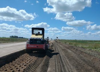 CONTINÚAN A BUEN RITMO LOS TRABAJOS EN EL ALTEO ENTRE CASBAS Y GARRE
