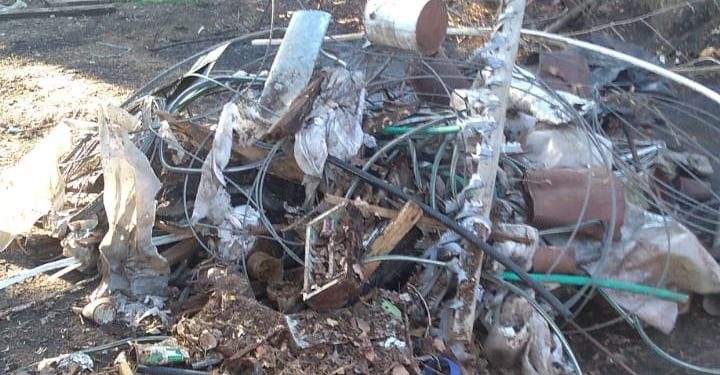 Solicitan no arrojar basura en el corralón municipal de Villa Ventana