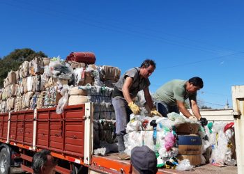 Se entregaron más de siete toneladas de material reciclado