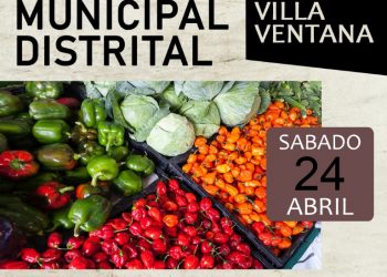 Este sábado la Feria Municipal Distrital se realizará en Villa Ventana