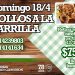Venta de pollos a la parrilla en el Club Unión