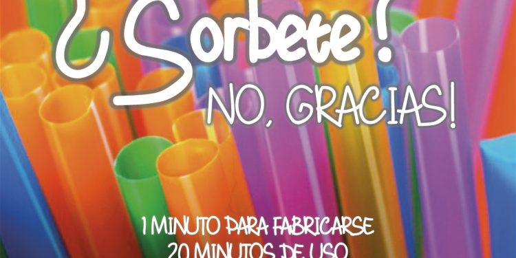 Recuerdan la prohibición de la utilización y entrega de sorbetes plásticos en el distrito