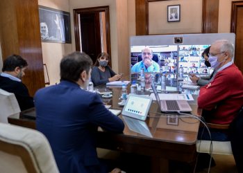 SITUACIÓN EPIDEMIOLÓGICA: Kicillof se reunió con intendentes de toda la Provincia