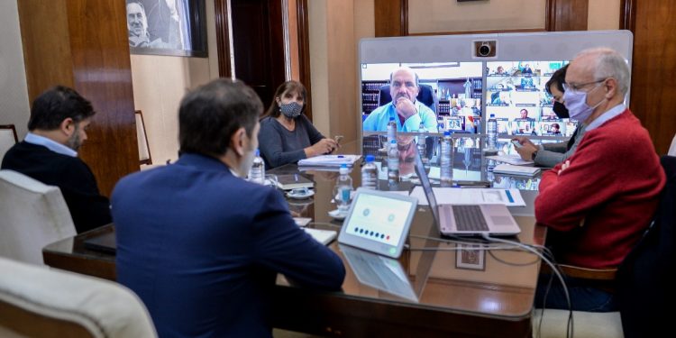 SITUACIÓN EPIDEMIOLÓGICA: Kicillof se reunió con intendentes de toda la Provincia