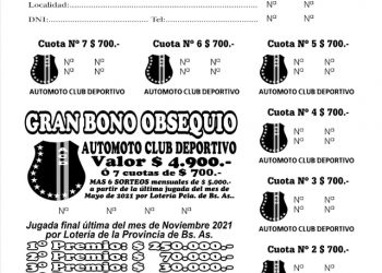 Automoto tiene a la venta su Gran Bono Obsequio anual