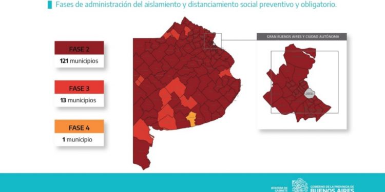 En qué fase quedan los 22 distritos de la Sexta Sección
