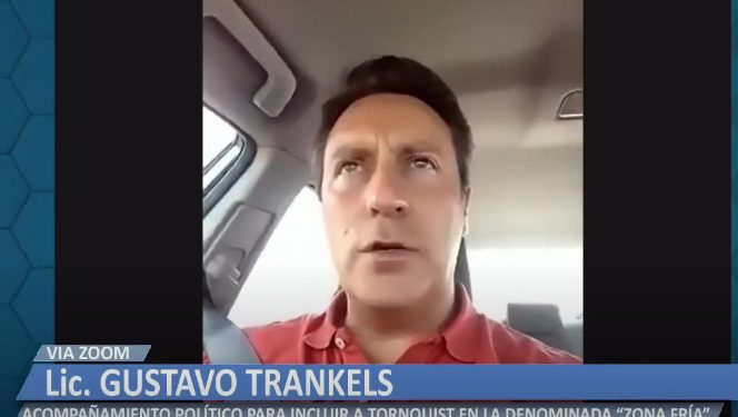 Gustavo Trankels y la Ley de Zona fria: “Esperemos que las otras fuerzas políticas también acompañen”