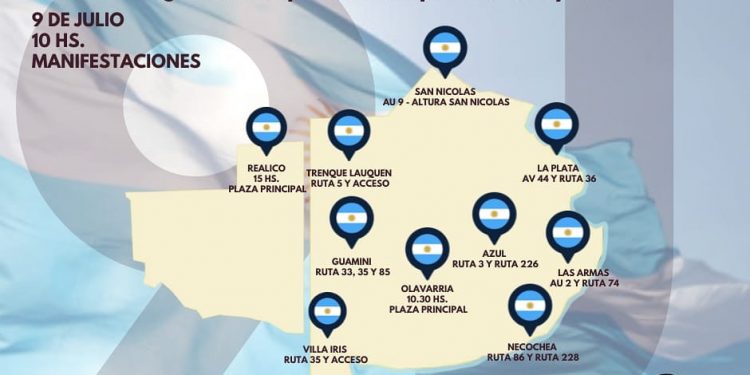 La Asociación Rural se suma a la movilización que realiza CARBAP.