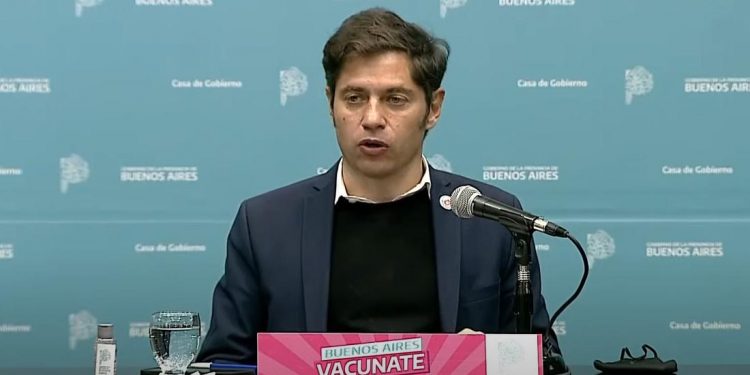 Kicillof anunció que “Provincia de Buenos Aires extiende la vacunación libre a todos los mayores de 45 años”