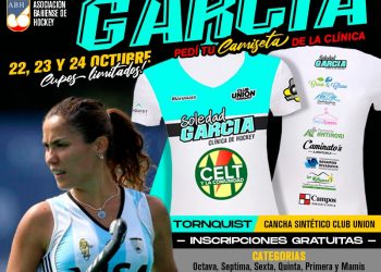 La exLeona Soledad García brindará una clínica de hockey en Tornquist