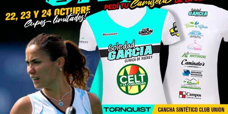 La exLeona Soledad García brindará una clínica de hockey en Tornquist