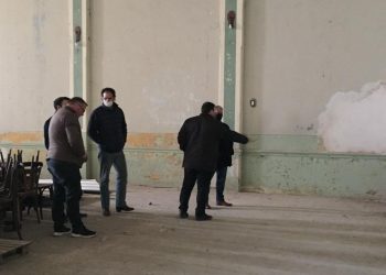 El intendente Bordoni recorrió las obras de la Sociedad Germánica
